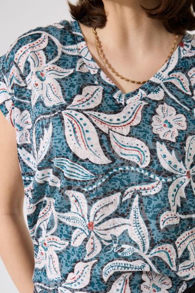 Afbeelding voor product T-shirt van het merk Garcia in het Blauw