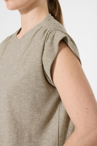 Afbeelding voor product T-shirt van het merk Garcia in het Bruin