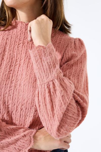 Afbeelding voor product T-shirt van het merk Garcia in het Roze