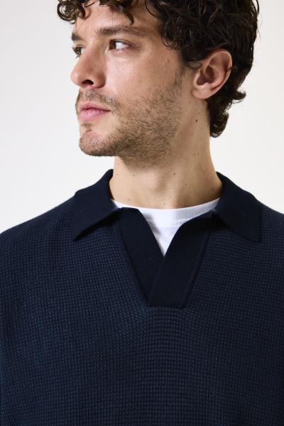 Afbeelding voor product Polo van het merk Garcia in het Blauw