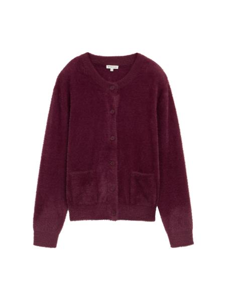 Afbeelding voor product Cardigan van het merk Tom Tailor in het Bordeaux