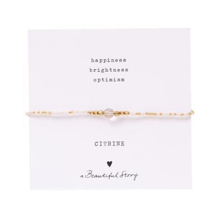 Afbeelding voor product Bracelet van het merk A Beautiful Story in het Geel
