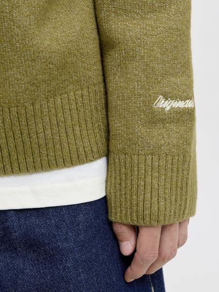 Afbeelding voor product Pull van het merk Jack & Jones in het Kaki