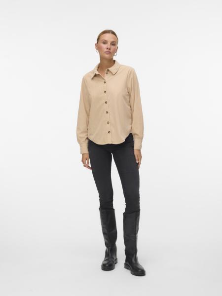 Afbeelding voor product Bloes van het merk Vero Moda in het Beige