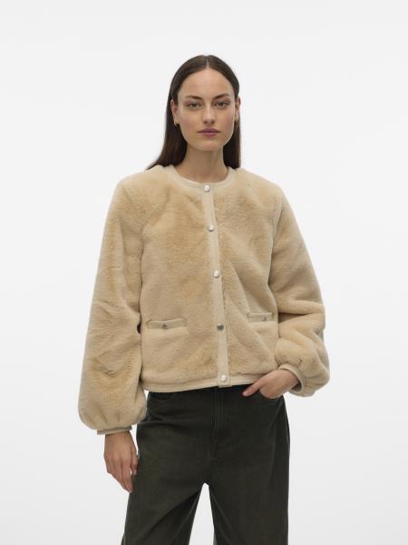 Afbeelding voor product Gilet van het merk Vero Moda in het Ecru