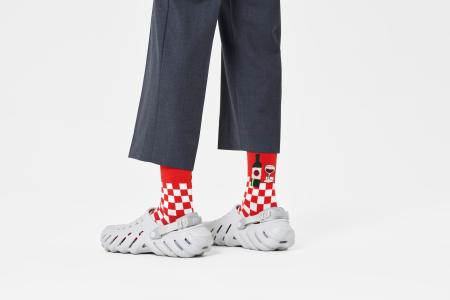 Afbeelding voor product Sokken van het merk Happy Socks in het Rood