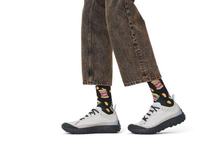 Afbeelding voor product Sokken van het merk Happy Socks in het Zwart