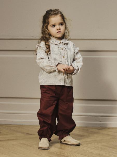 Afbeelding voor product T-shirt van het merk Lil' Atelier in het Ecru