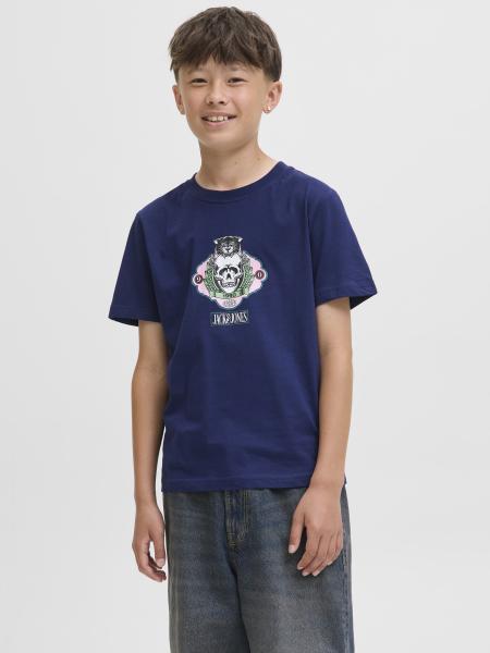 Afbeelding voor product T-shirt van het merk Jack & Jones Junior in het Blauw