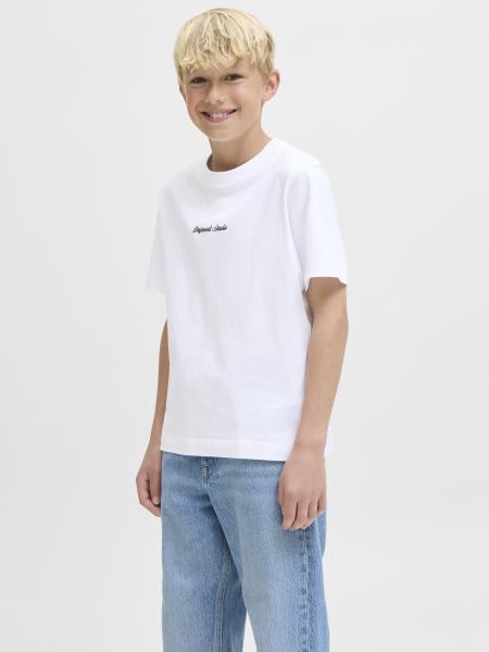 Afbeelding voor product T-shirt van het merk Jack & Jones Junior in het Wit
