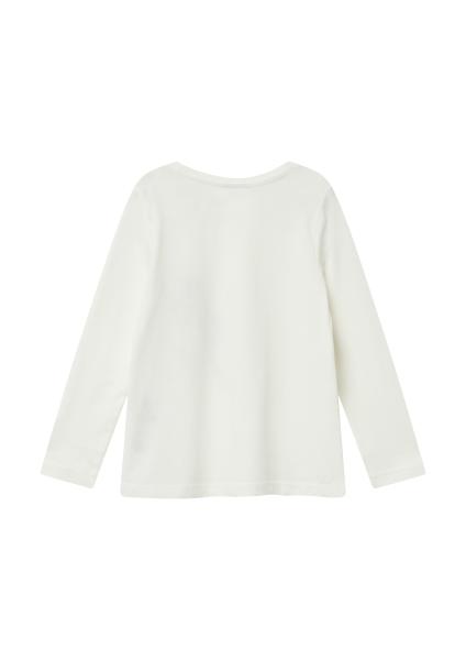 Afbeelding voor product T-shirt van het merk S.oliver Junior Kids in het Ecru