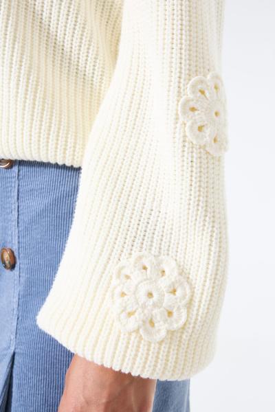 Afbeelding voor product Pull van het merk Garcia in het Ecru