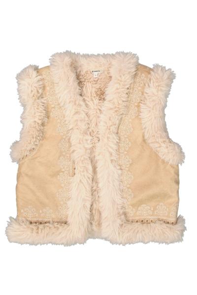 Afbeelding voor product Gilet van het merk Garcia in het Beige