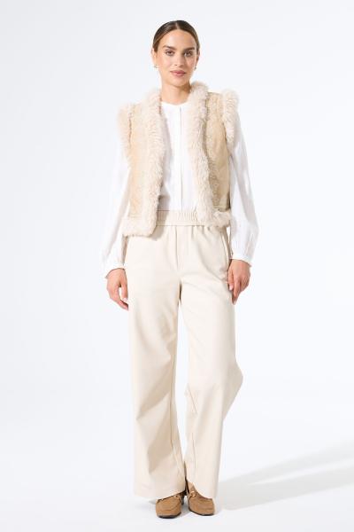 Afbeelding voor product Gilet van het merk Garcia in het Beige