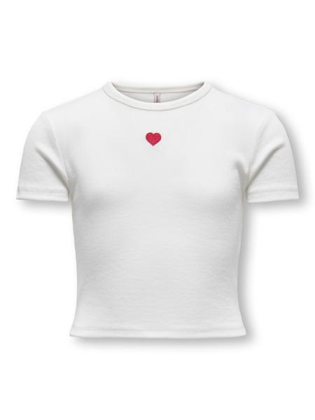 Afbeelding voor product T-shirt van het merk Kids Only in het Wit