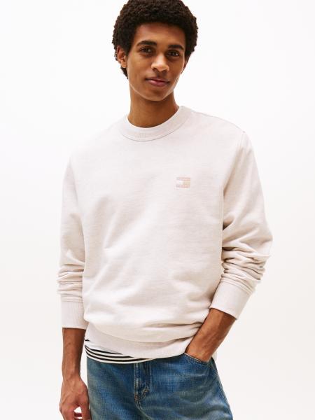 Afbeelding voor product Sweater van het merk Tommy Jeans in het Ecru