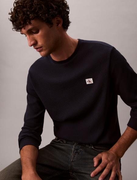 Afbeelding voor product T-shirt van het merk Calvin Klein in het Marine