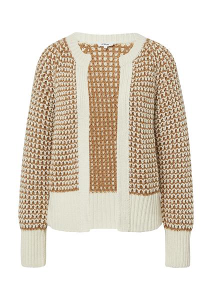Afbeelding voor product Cardigan van het merk S.oliver Casual in het Ecru