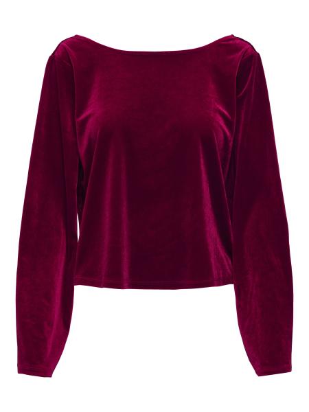 Afbeelding voor product Top van het merk Jdy in het Bordeaux