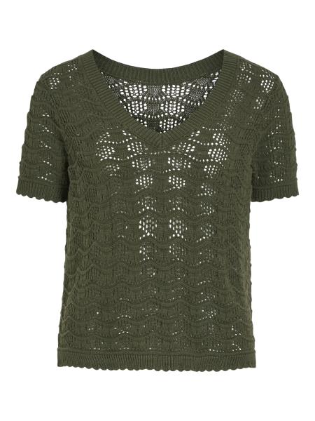 Afbeelding voor product Top van het merk Vila in het Kaki