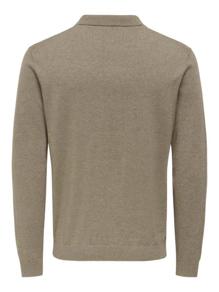 Afbeelding voor product Polo van het merk Only & Sons in het Beige