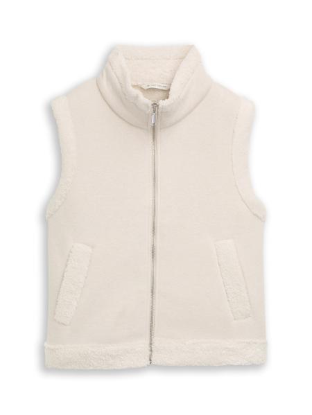 Afbeelding voor product Gilet van het merk Tom Tailor in het Beige
