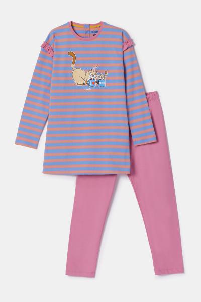 Afbeelding voor product Pyjama van het merk Woody in het Ecru