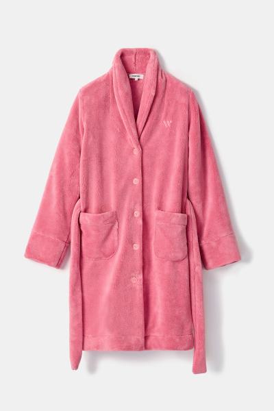 Afbeelding voor product Badjas van het merk Woody in het Roze