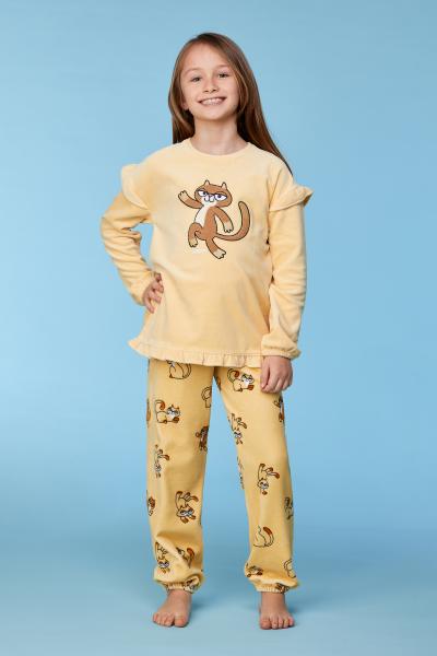 Afbeelding voor product Pyjama van het merk Woody in het Geel