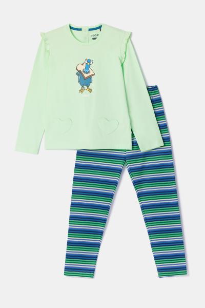 Afbeelding voor product Pyjama van het merk Woody in het Groen