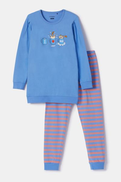 Afbeelding voor product Pyjama van het merk Woody in het Blauw