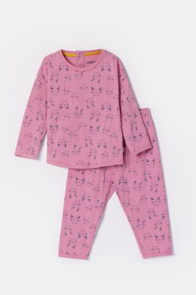 Afbeelding voor product Pyjama van het merk Woody in het Roze