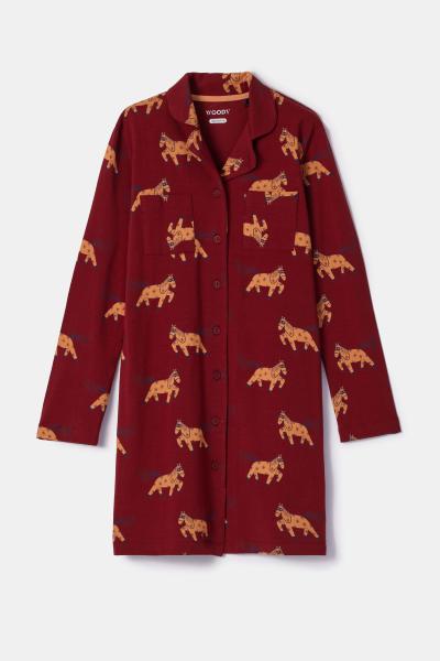 Afbeelding voor product Slaapkleed van het merk Woody in het Rood