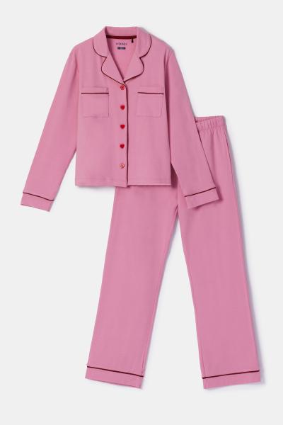 Afbeelding voor product Pyjama van het merk Woody in het Roze