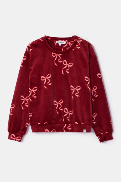 Afbeelding voor product Pyjama van het merk Woody in het Rood