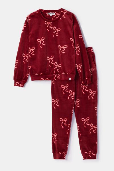 Afbeelding voor product Pyjama van het merk Woody in het Rood