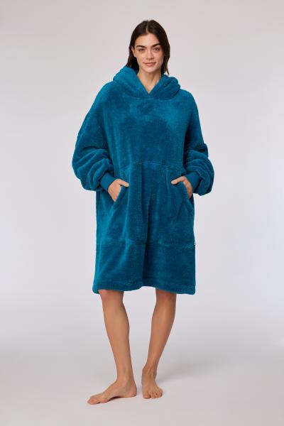 Afbeelding voor product Badjas van het merk Woody in het Blauw