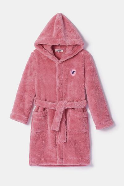 Afbeelding voor product Badjas van het merk Woody in het Roze