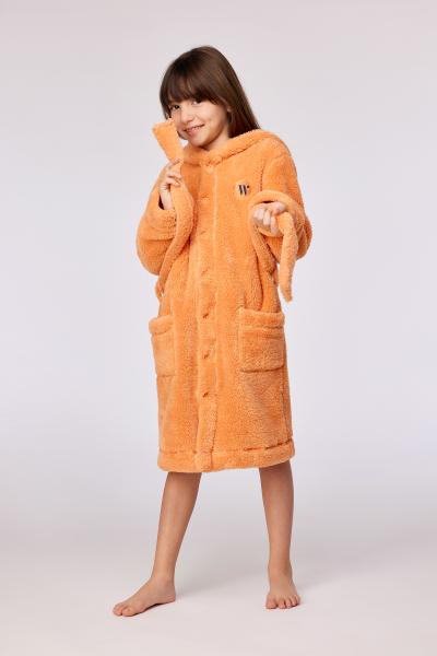 Afbeelding voor product Badjas van het merk Woody in het Oranje