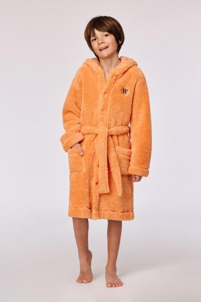 Afbeelding voor product Badjas van het merk Woody in het Oranje