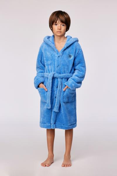 Afbeelding voor product Badjas van het merk Woody in het Blauw