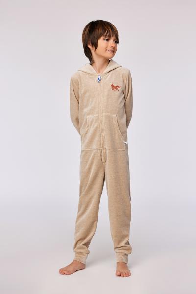 Afbeelding voor product Onesie van het merk Woody in het Beige