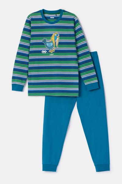 Afbeelding voor product Pyjama van het merk Woody in het Kaki