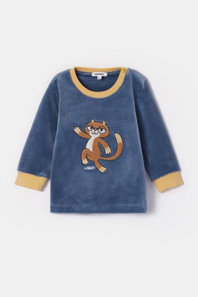 Afbeelding voor product Pyjama van het merk Woody in het Blauw