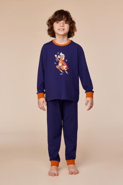 Afbeelding voor product Pyjama van het merk Woody in het Blauw