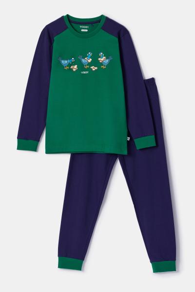 Afbeelding voor product Pyjama van het merk Woody in het Groen
