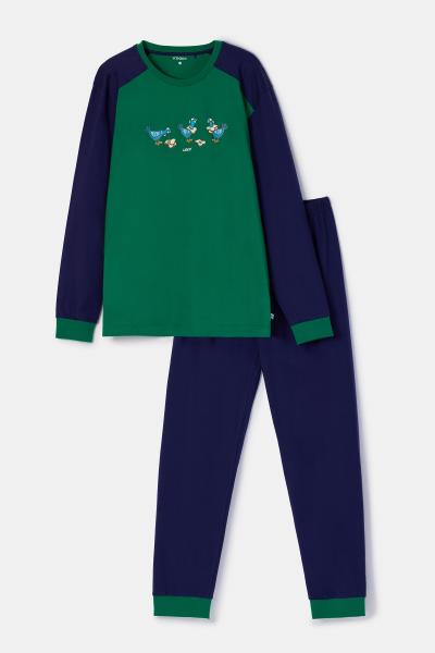 Afbeelding voor product Pyjama van het merk Woody in het Groen