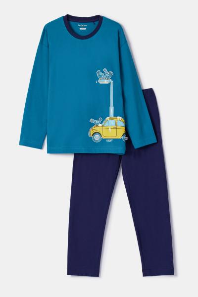 Afbeelding voor product Pyjama van het merk Woody in het Blauw