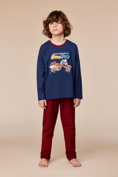 Afbeelding voor product Pyjama van het merk Woody in het Blauw