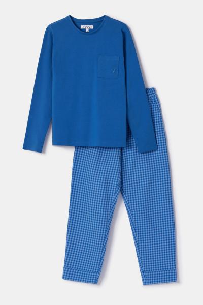 Afbeelding voor product Pyjama van het merk Woody in het Marine